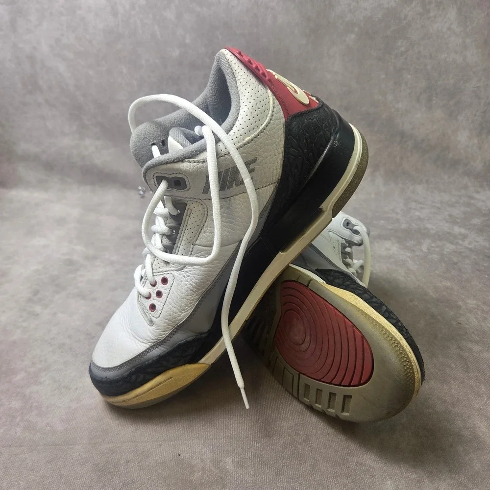 Nike Air Jordan 3 Retro Tinker Hatfield White University Red AJ3 CJ0939-100